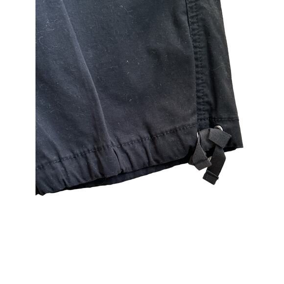 Jones New York Black Ladies Cargo Type Pants Elastic Tie Legs Size 12 Super Cute - Picture 4 of 7